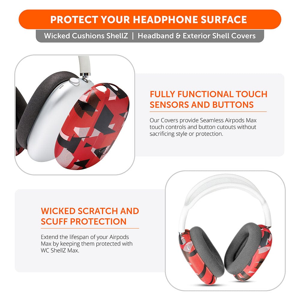 Airpods Max Silicone Exterior Shell Covers Headphone WC ShellZ Max
