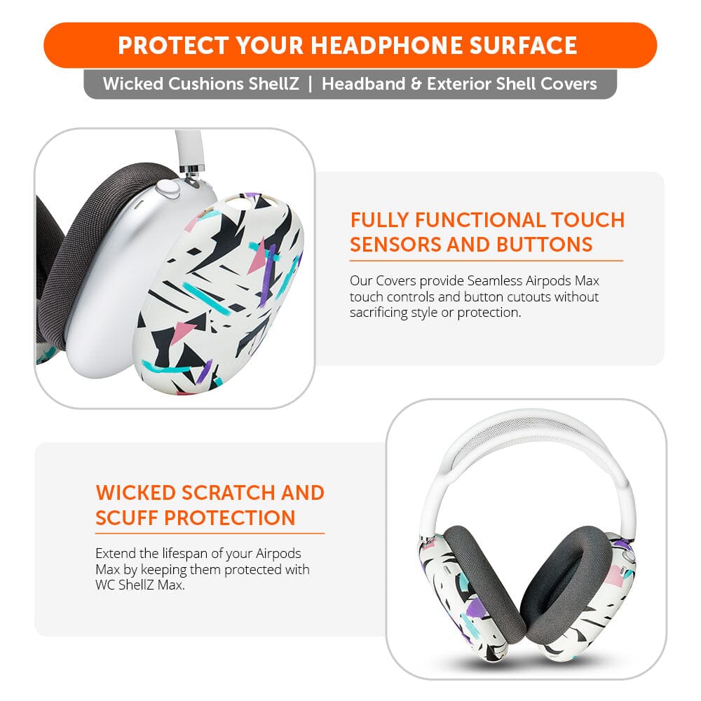 Airpods Max Silicone Exterior Shell Covers Headphone WC ShellZ Max