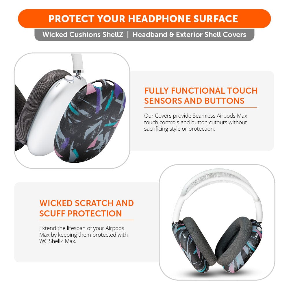 Airpods Max Silicone Exterior Shell Covers Headphone WC ShellZ Max