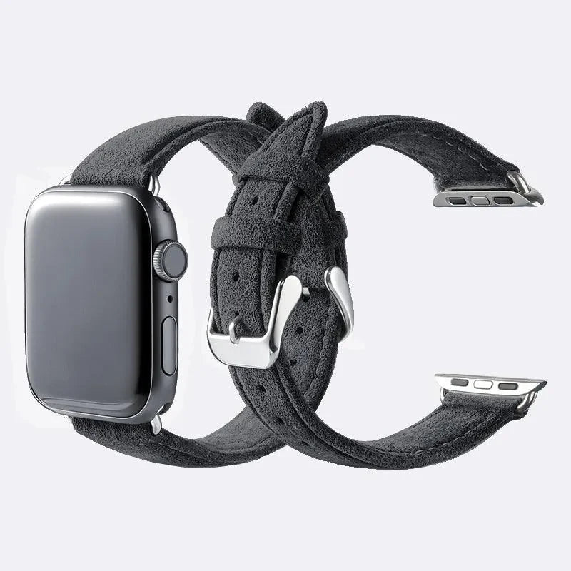 Italian Alcantara Classic Band Apple Watch Strap Luriax