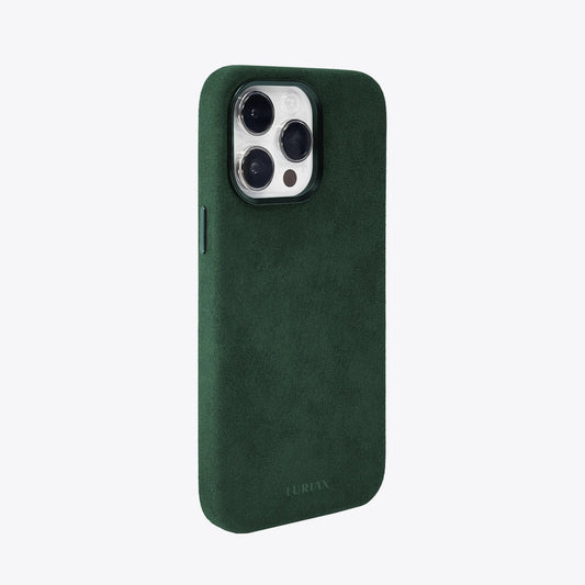 iPhone 14 Case Genuine Italian Alcantara Protective The Modern