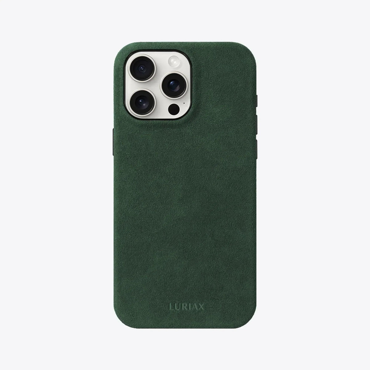 Italian Alcantara Handcrafted iPhone 16 Case Luriax