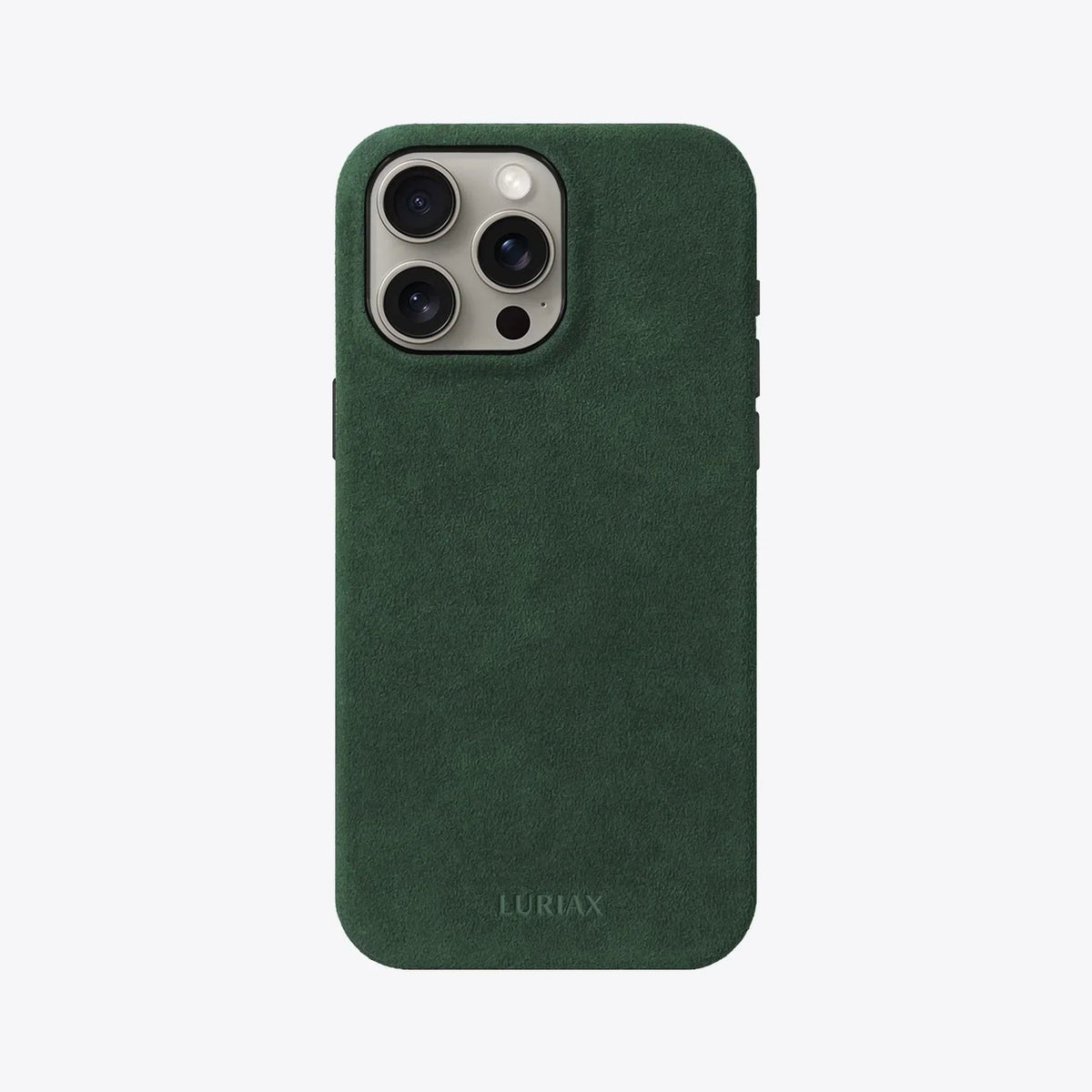 Signature Handcrafted Italian Alcantara Case for iPhone 15 Luriax