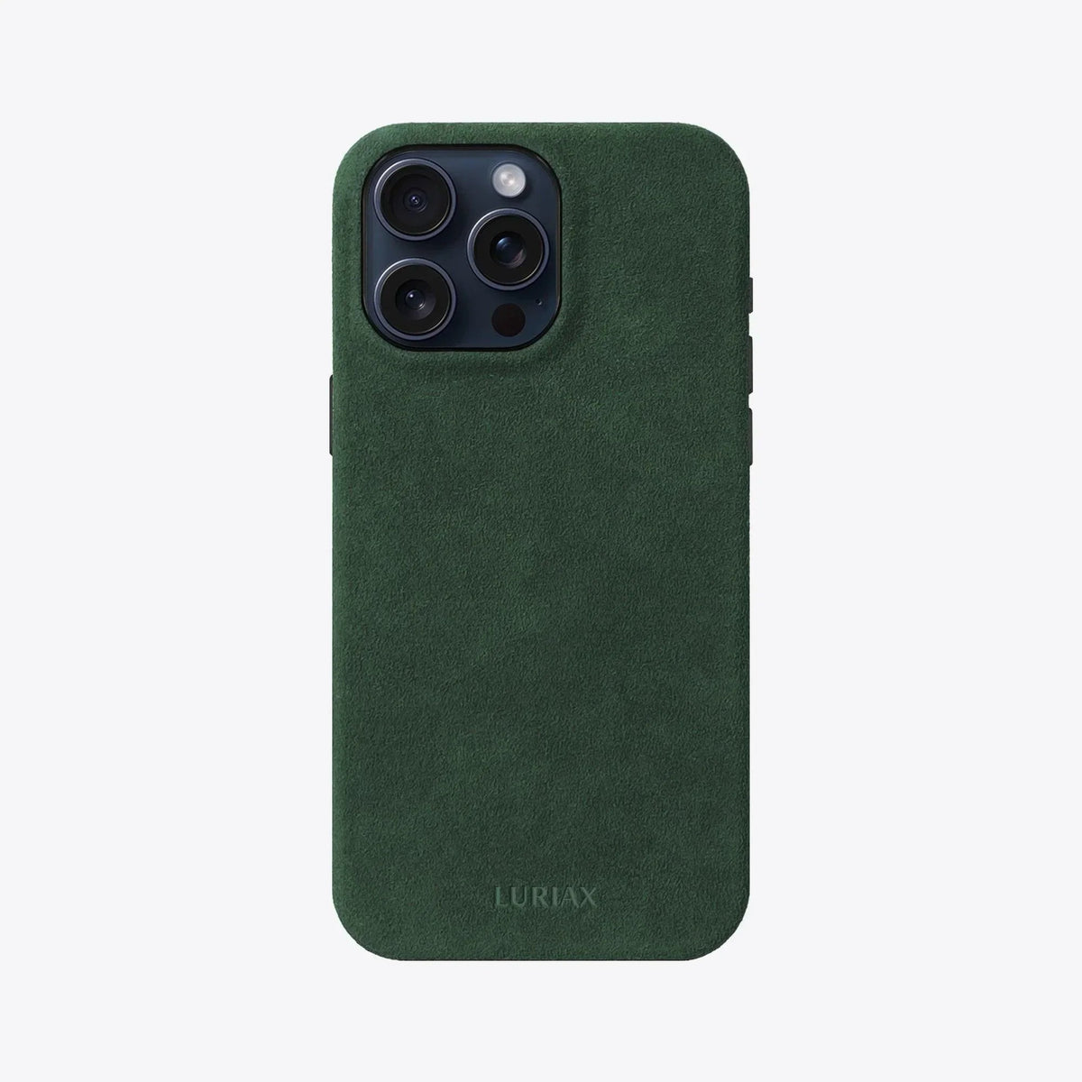 Signature Handcrafted Italian Alcantara Case for iPhone 15 Luriax