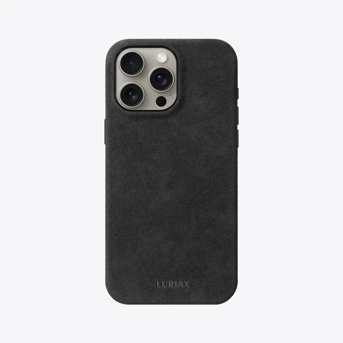 Signature Handcrafted Italian Alcantara Case for iPhone 15 Luriax