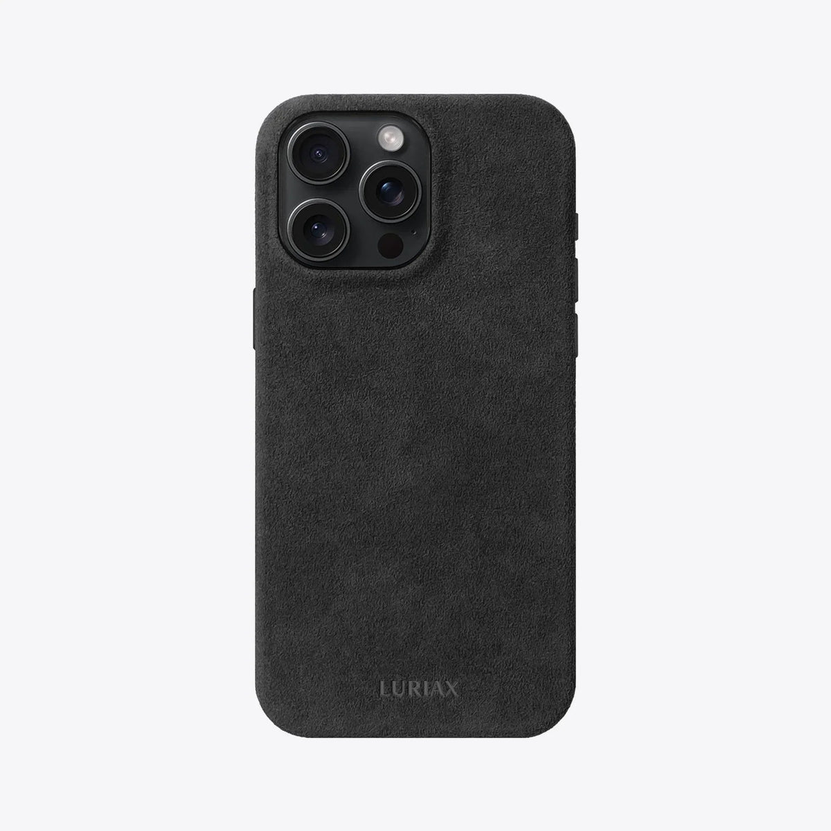 Signature Handcrafted Italian Alcantara Case for iPhone 15 Luriax