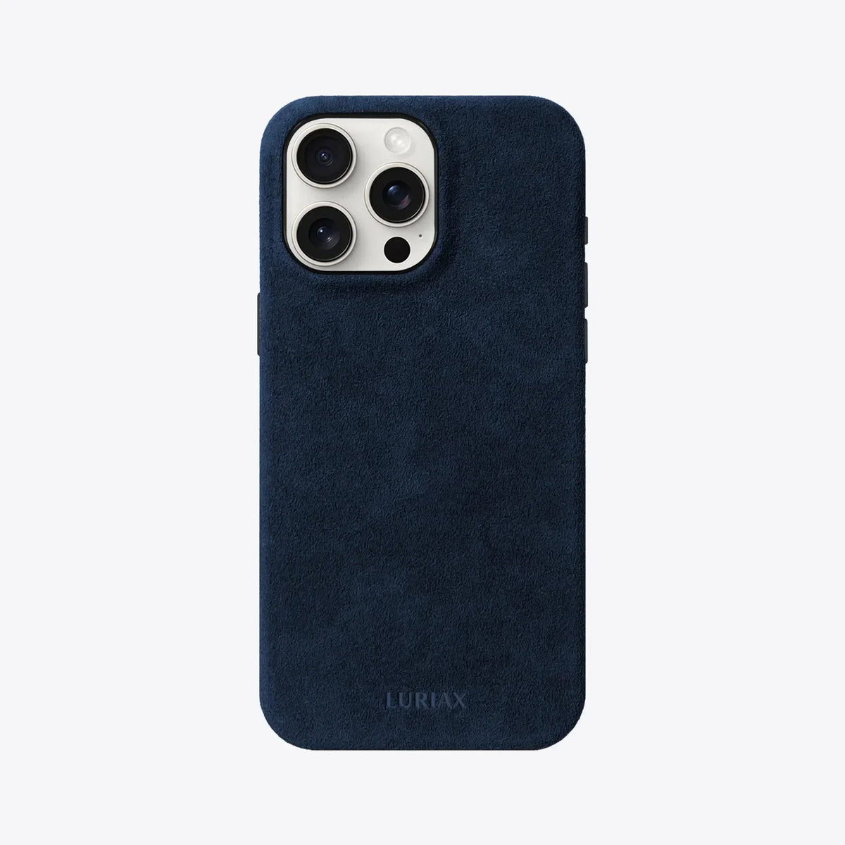 Italian Alcantara Handcrafted Case iPhone 15 Luriax