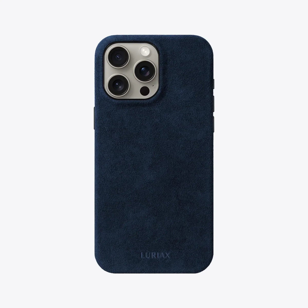 Italian Alcantara Handcrafted Case iPhone 15 Luriax