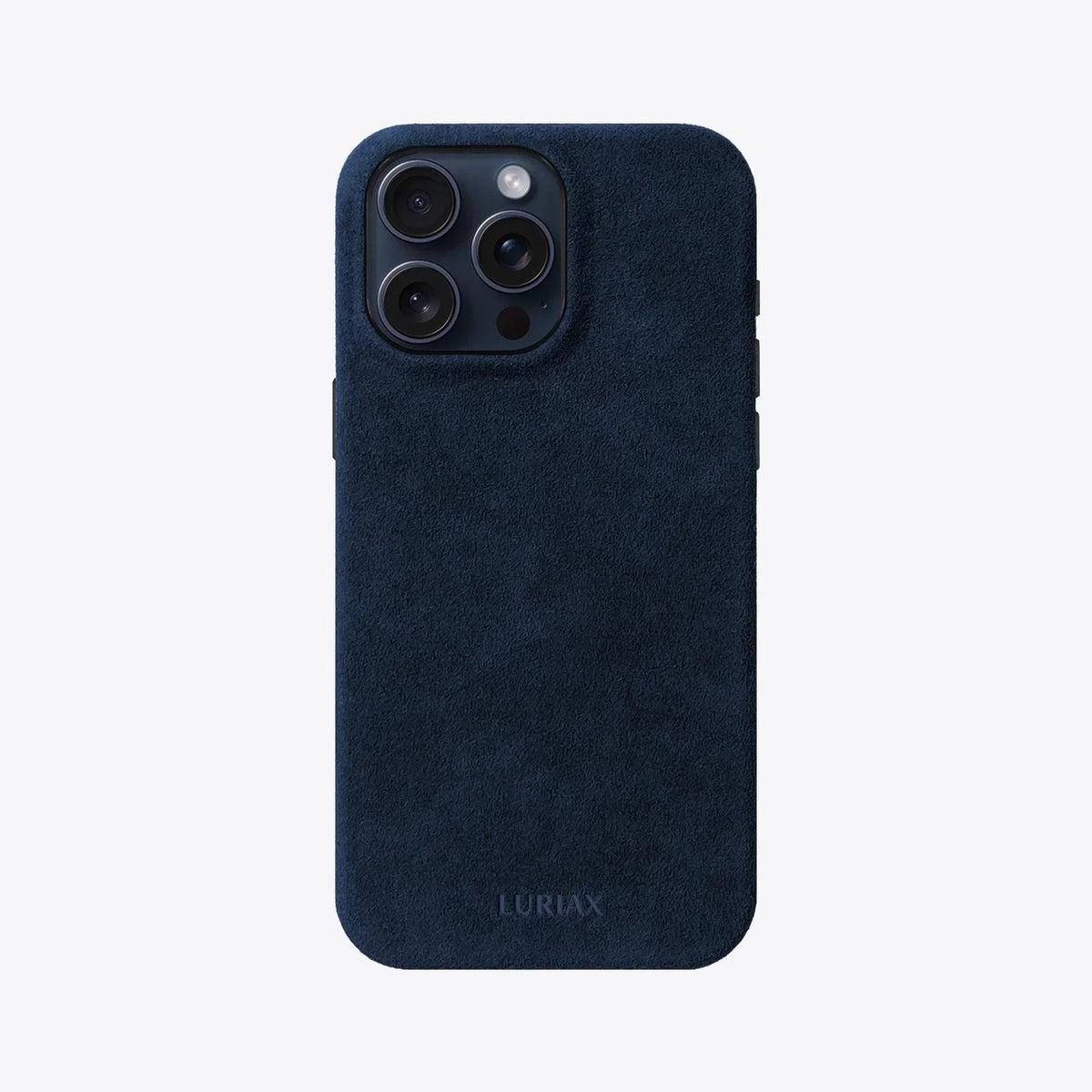 Italian Alcantara Handcrafted Case iPhone 15 Luriax