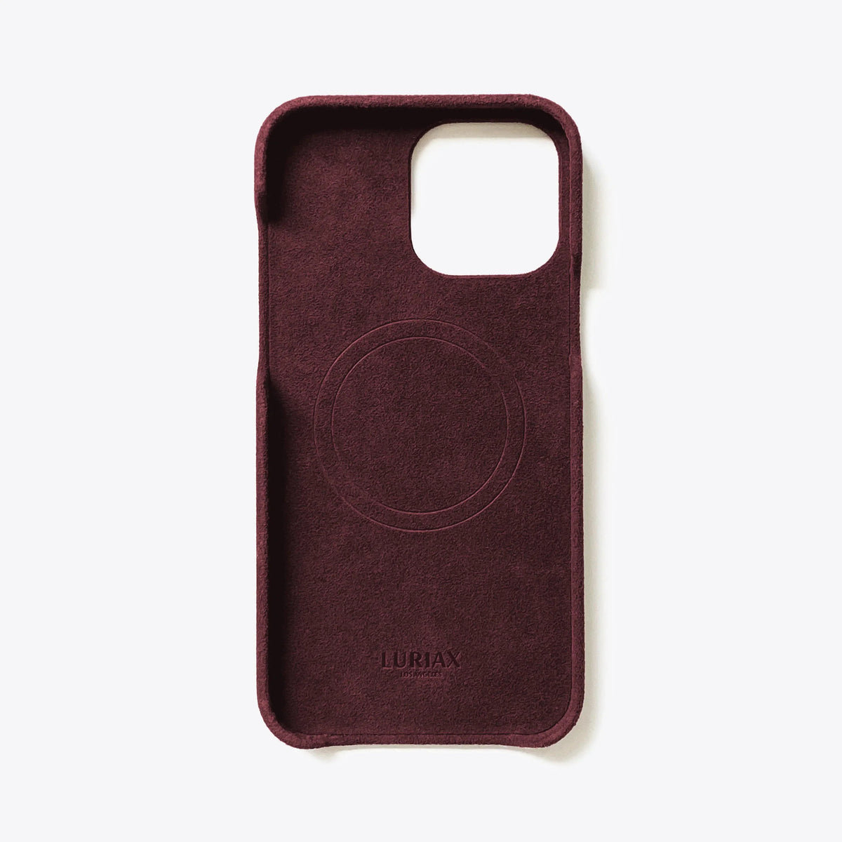 iPhone 15 Slim Alcantara Case The Minimal
