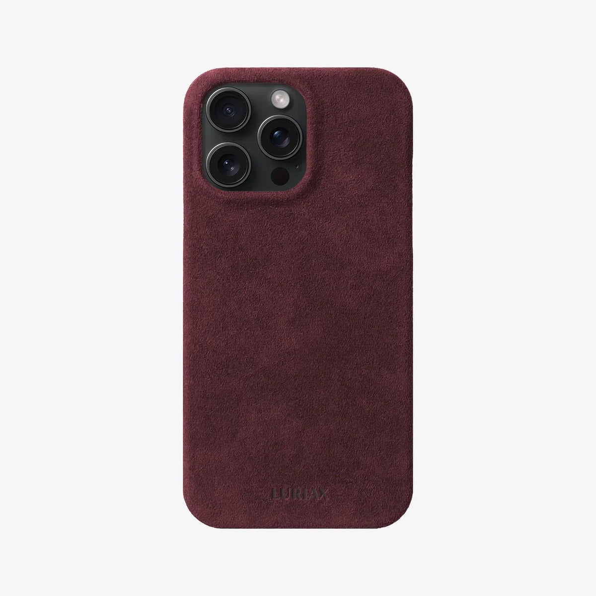 iPhone 15 Slim Alcantara Case The Minimal