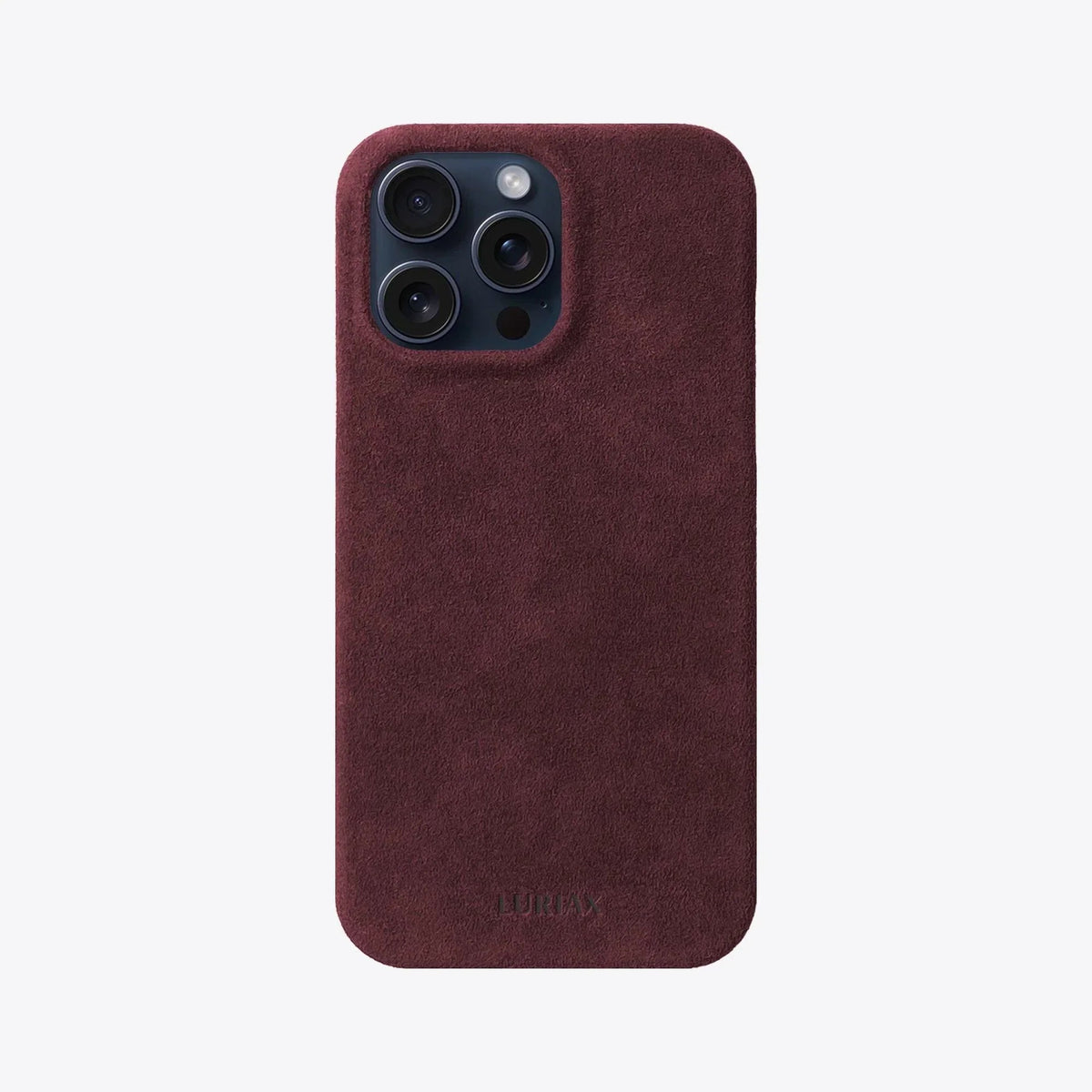iPhone 15 Slim Alcantara Case The Minimal