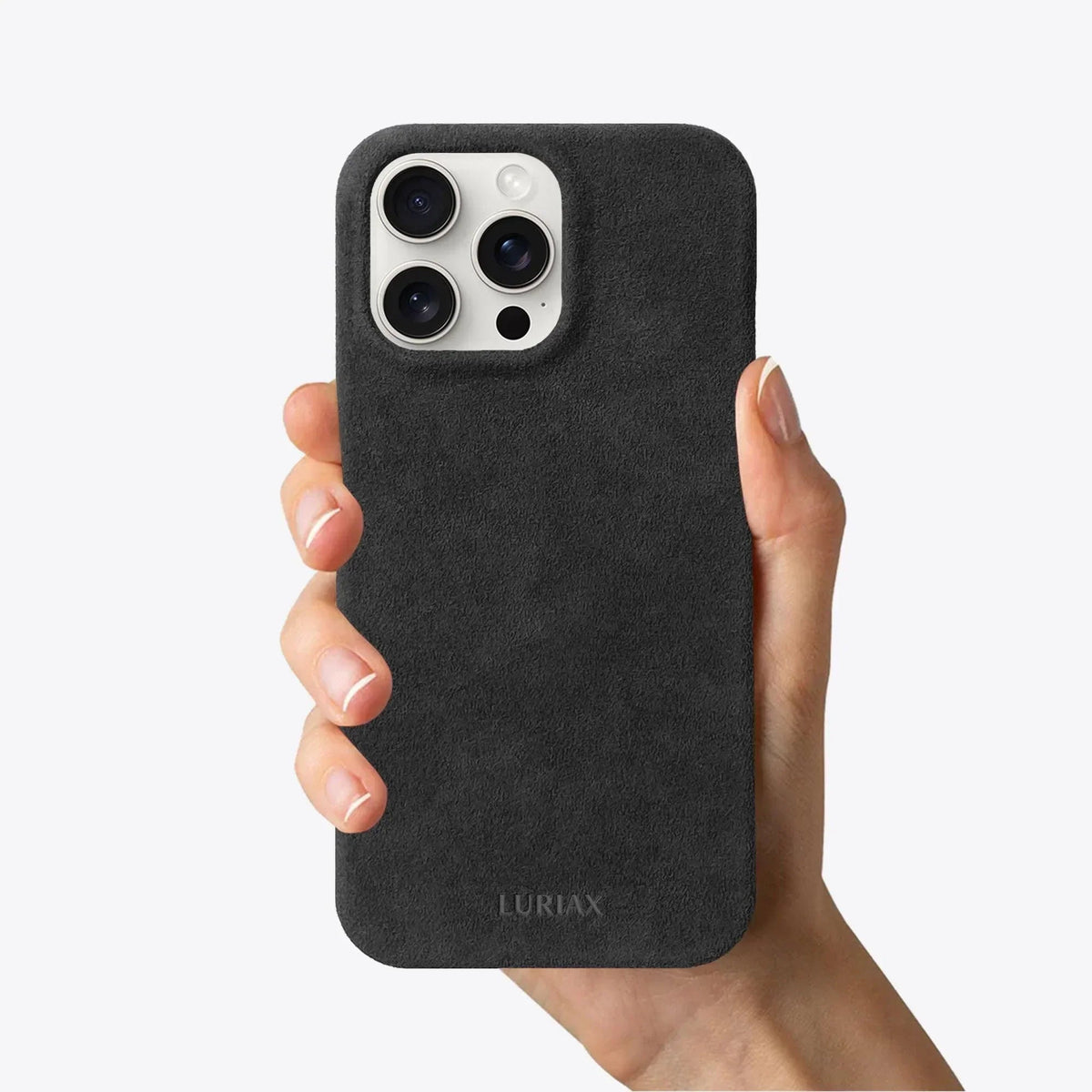 iPhone 14 Alcantara Slim Case The Minimal