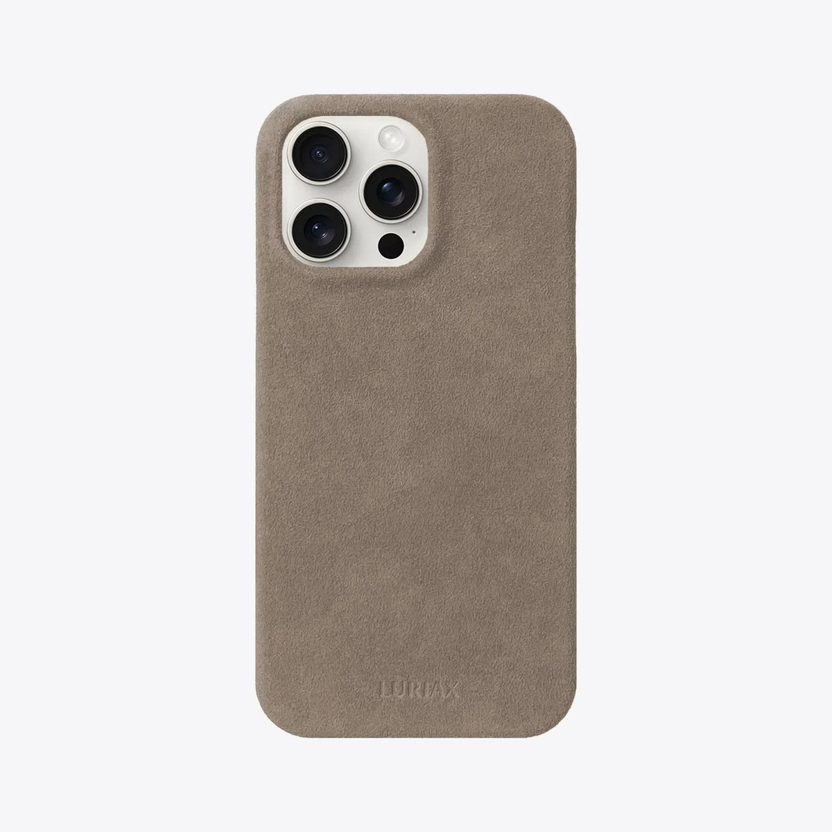 iPhone 15 Slim Minimal Case Alcantara® Luriax