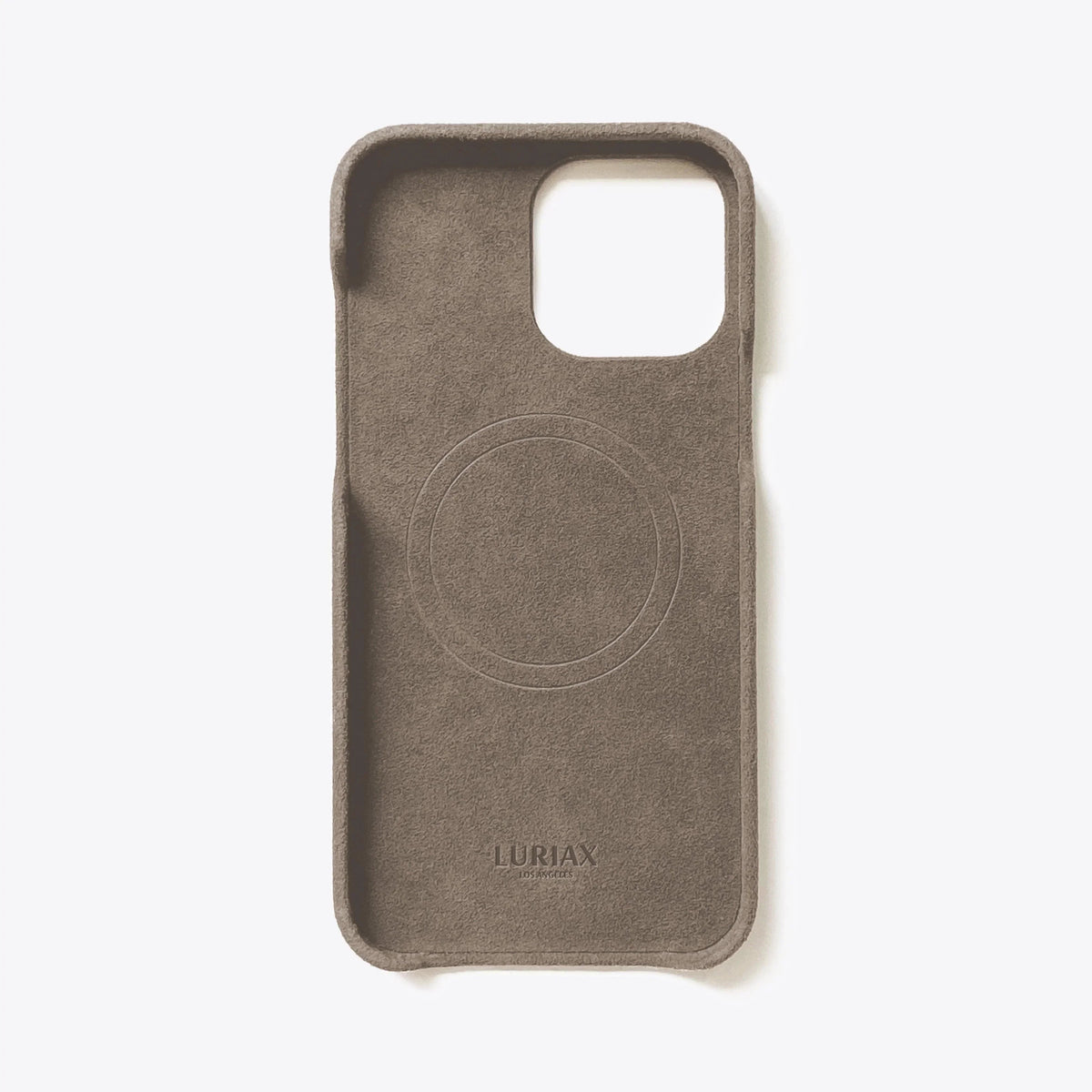 iPhone 15 Slim Minimal Case Alcantara® Luriax