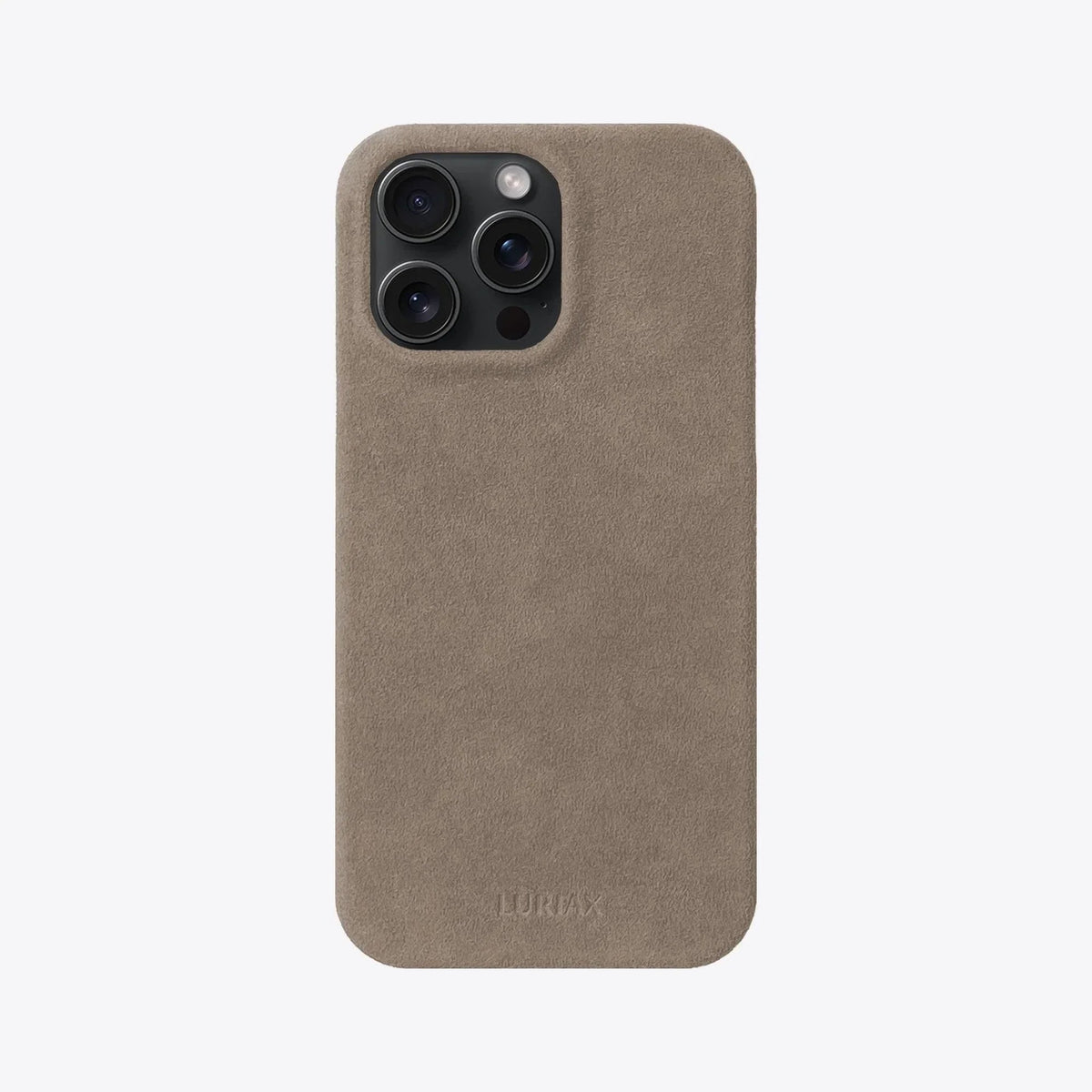 iPhone 15 Slim Minimal Case Alcantara® Luriax
