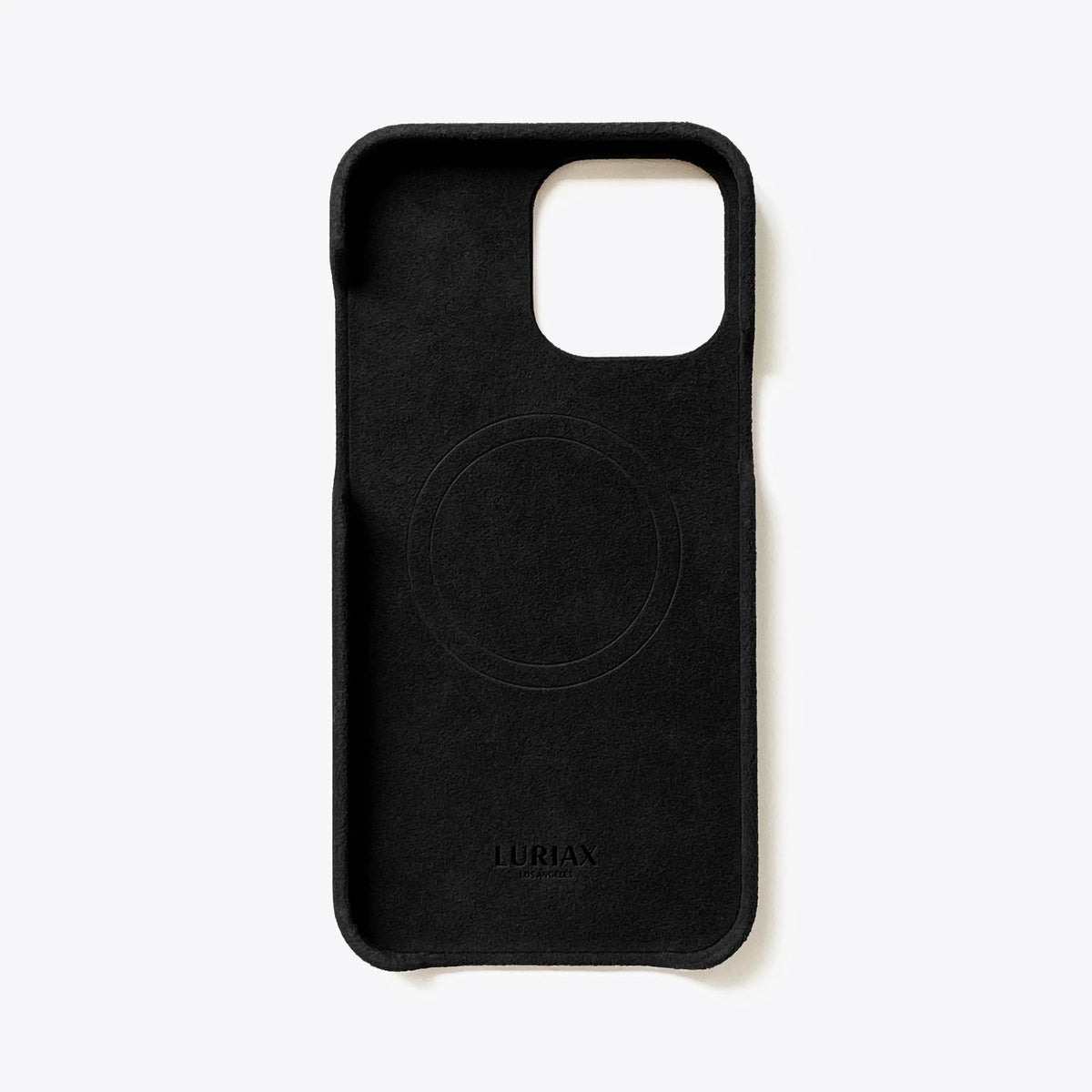 iPhone 15 Slim Alcantara Case The Minimal Luriax