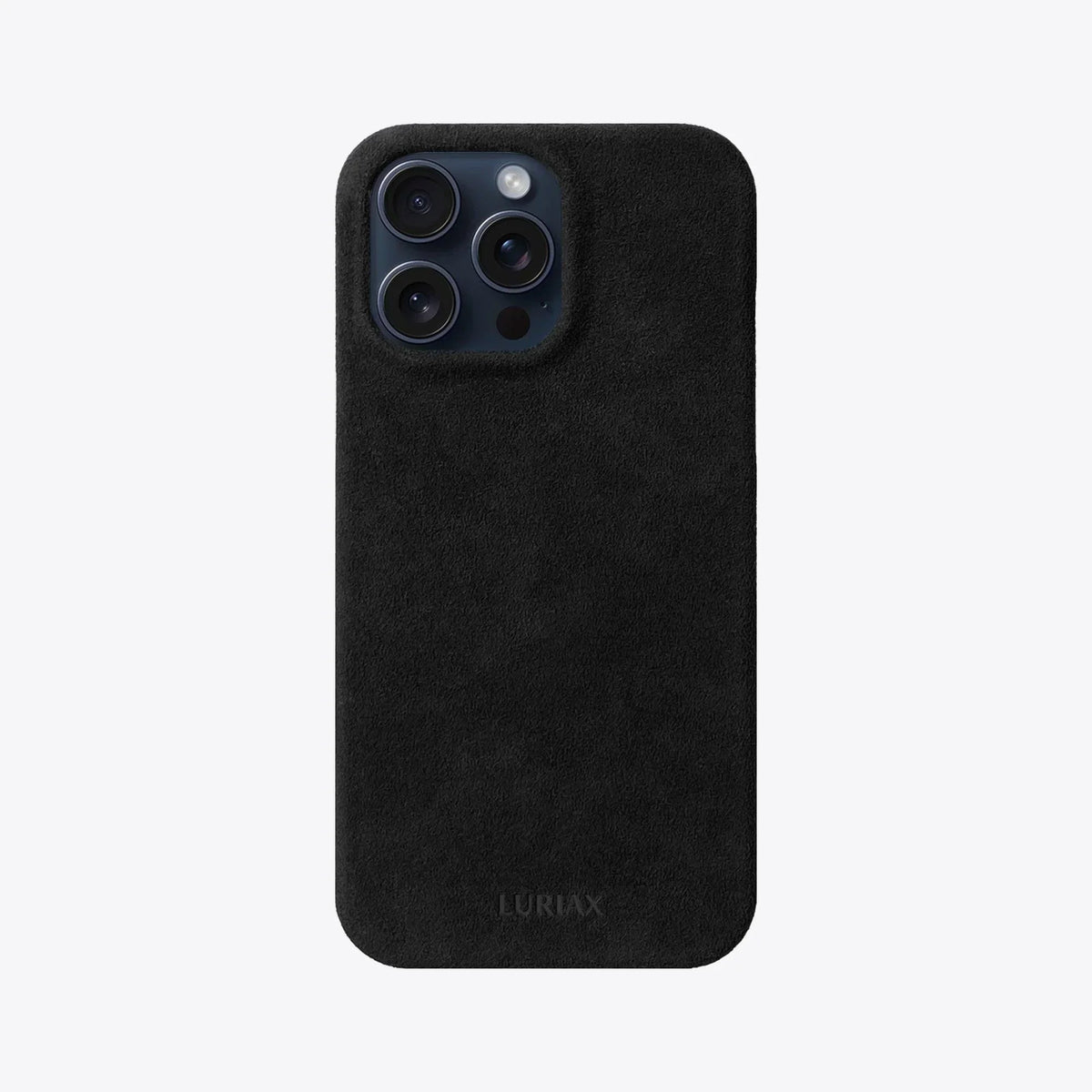 iPhone 15 Slim Alcantara Case The Minimal Luriax