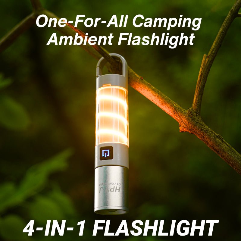 Camping Flashlight Built-in Hook All-in-One Flashlight C1