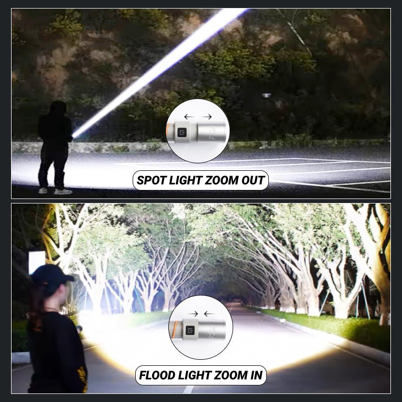 Camping Flashlight Built-in Hook All-in-One Flashlight C1