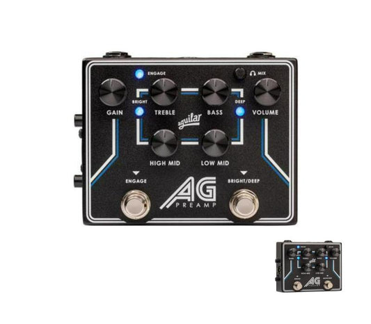 Aguilar AGPREPEDAL Effect Pedal, Black - New