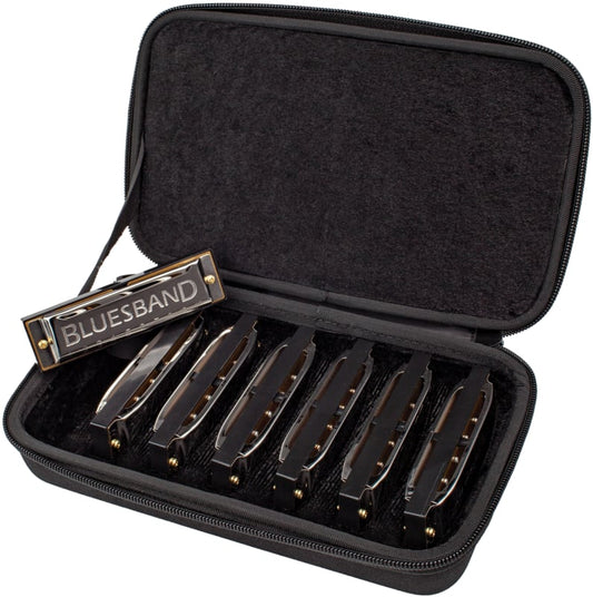 Hohner Blues Band Harmonica (7-pack) -NEW