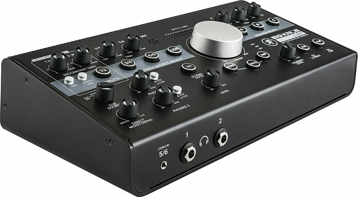 New - Mackie Big Knob Studio+ 4x3 Studio Monitor Controller and Interface