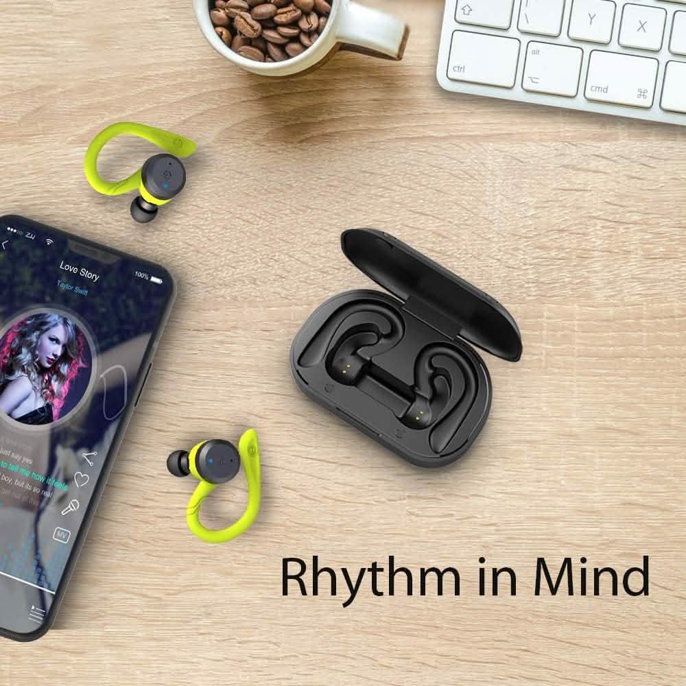 Bluetooth Headphones IPX7 True Wireless Earbuds APEKX