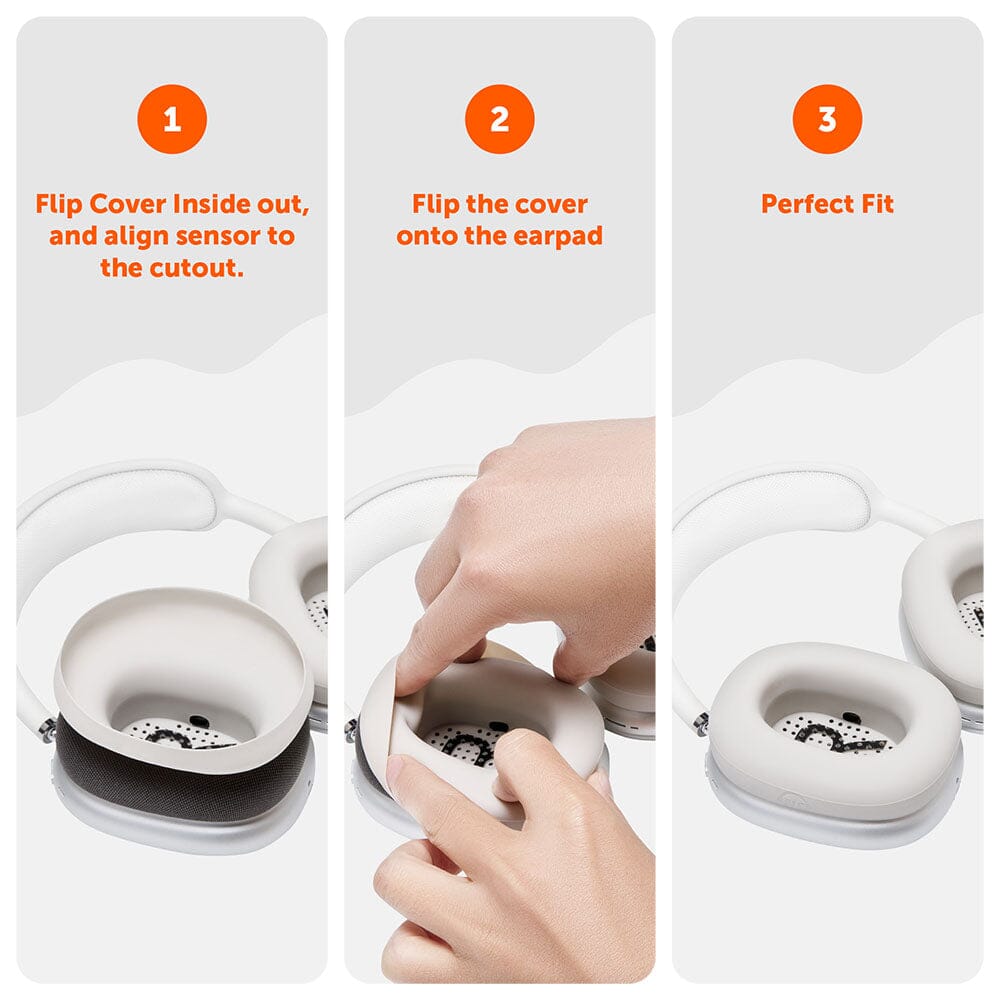 Apple Airpods Max Silicone Sweat Covers Earpads Wicked Cushions