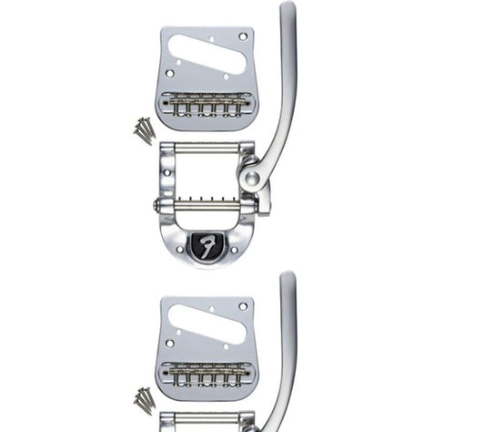 New - BIGSBY® B5 TELECASTER® MODIFICATION VIBRATO KIT WITH FENDER® "F" STAMP, Aluminum