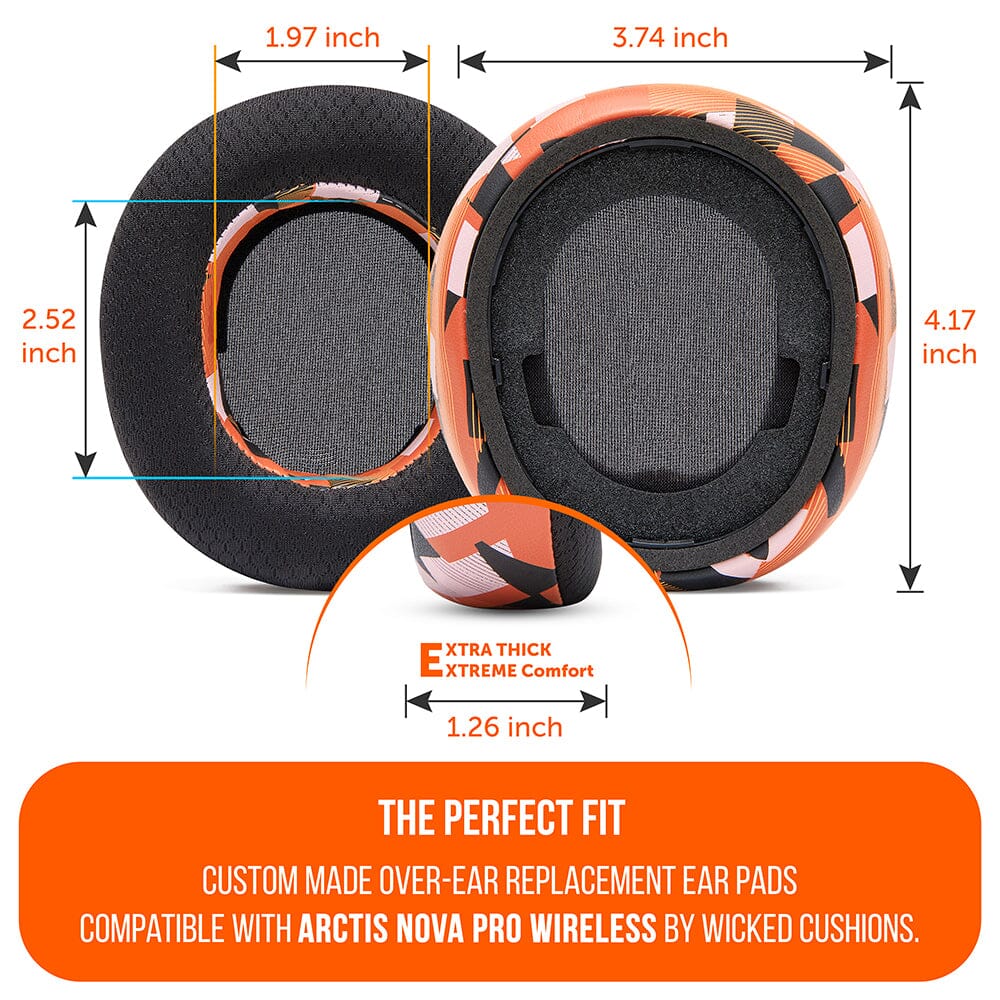 WC FreeZe Cooling Gel Earpads for Arctis Nova Pro Wireless