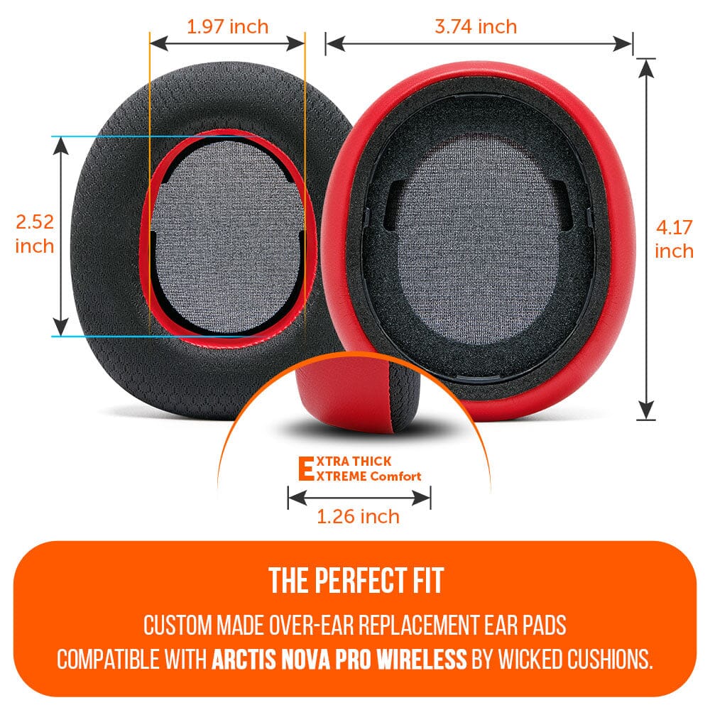 WC FreeZe Cooling Gel Earpads for Arctis Nova Pro Wireless