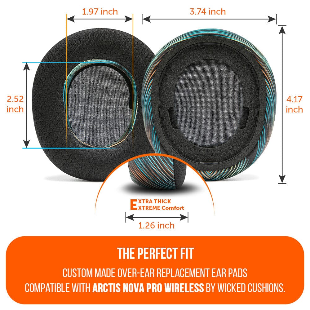 WC FreeZe Cooling Gel Earpads for Arctis Nova Pro Wireless