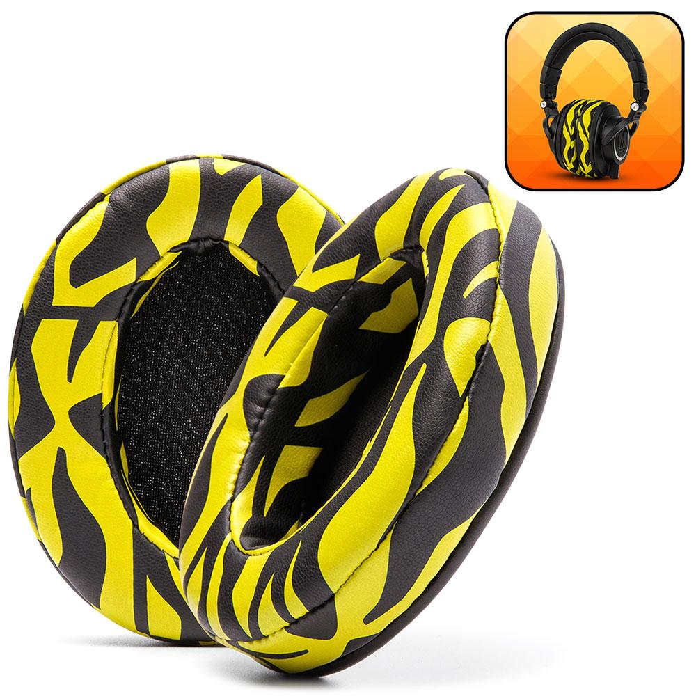 ATH M50X Replacement Earpads Thick PU Leather Headphone Cushions