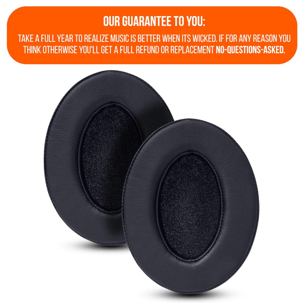 ATH M50X Replacement Earpads Thick PU Leather Headphone Cushions
