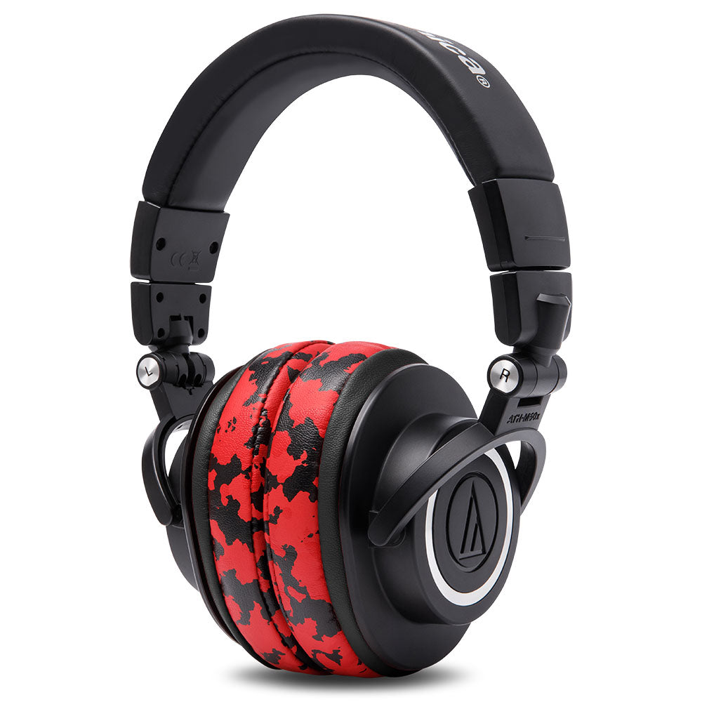 ATH M50X Replacement Earpads Thick PU Leather Headphone Cushions