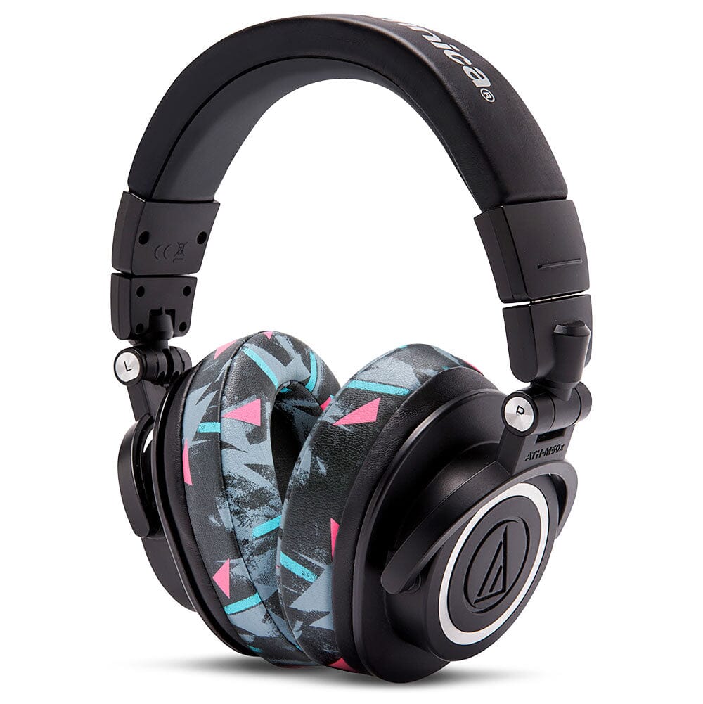 ATH M50X Replacement Earpads Thick PU Leather Headphone Cushions