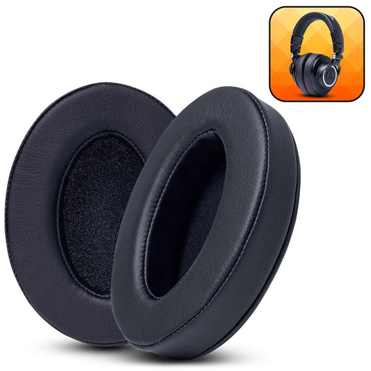 ATH M50X Replacement Earpads Thick PU Leather Headphone Cushions
