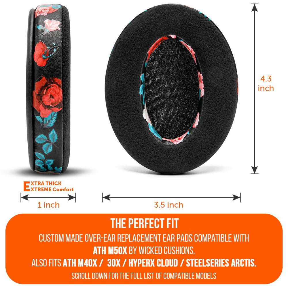 ATH M50X Velour Hybrid Replacement Earpads