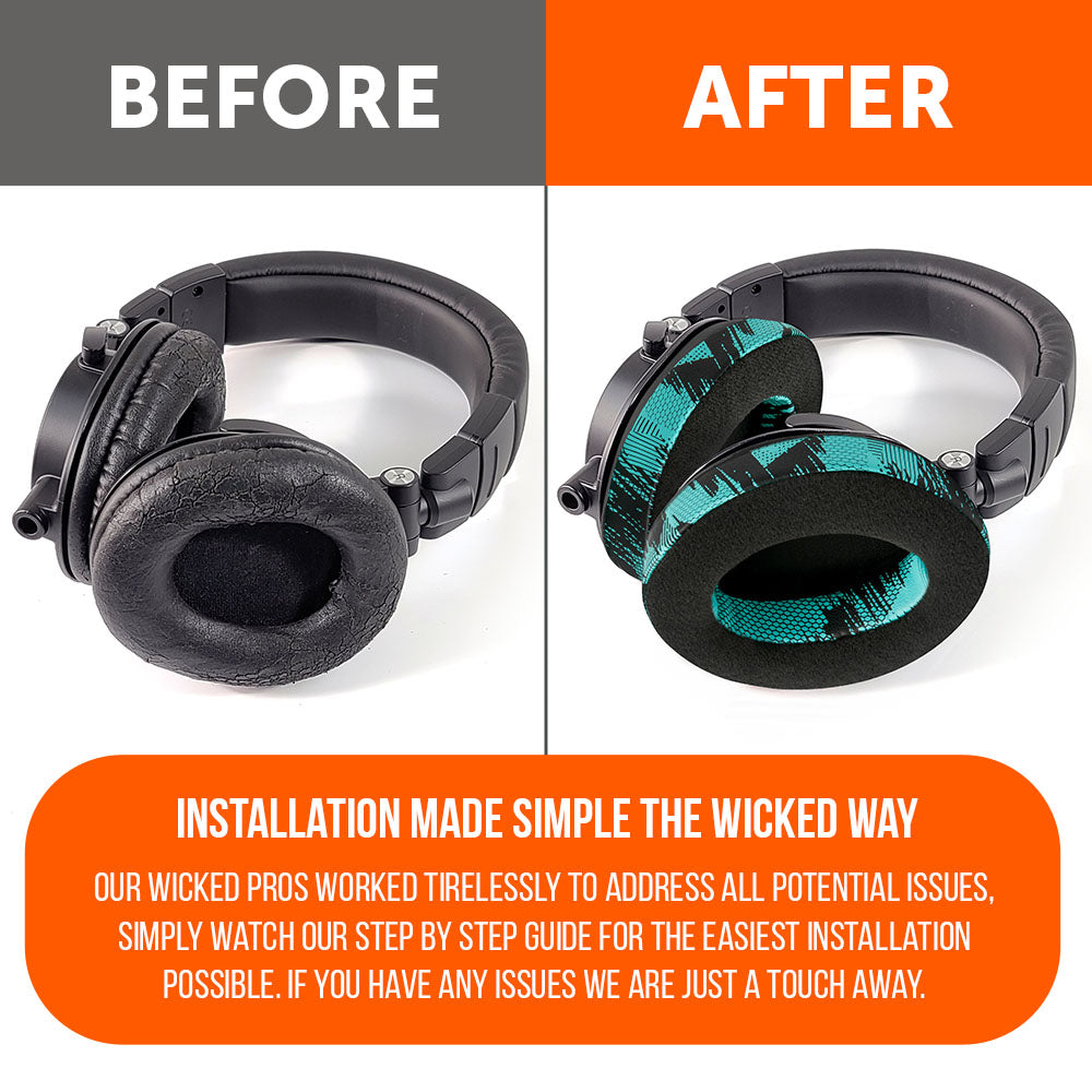ATH M50X Velour Hybrid Replacement Earpads