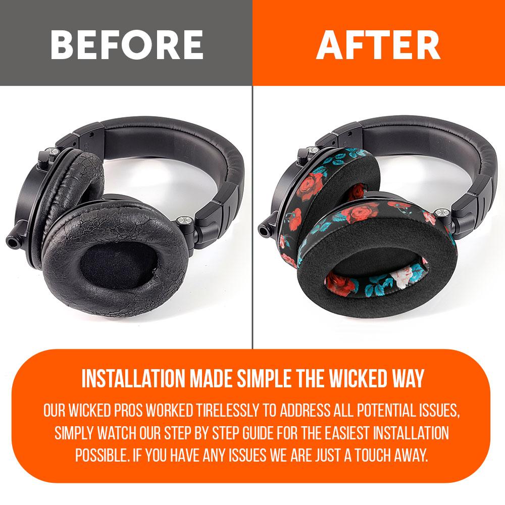 ATH M50X Velour Hybrid Replacement Earpads
