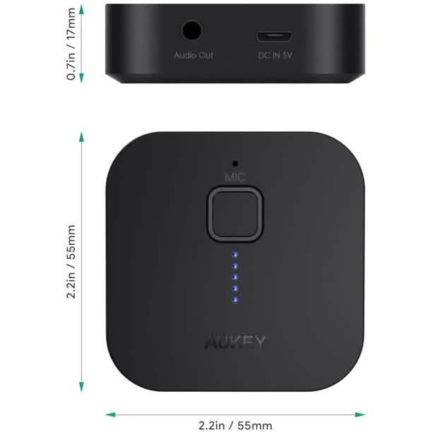 Bluetooth Receiver V4.1 Wireless Audio Music Adapter AUKEY