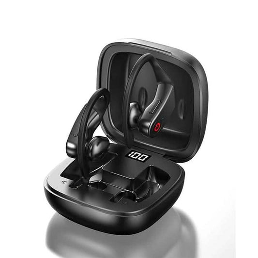 B10 TWS Wireless Earhook Sports Fitness Workout Headphones