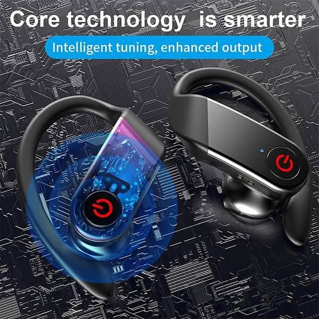 B10 TWS Wireless Earhook Sports Fitness Workout Headphones
