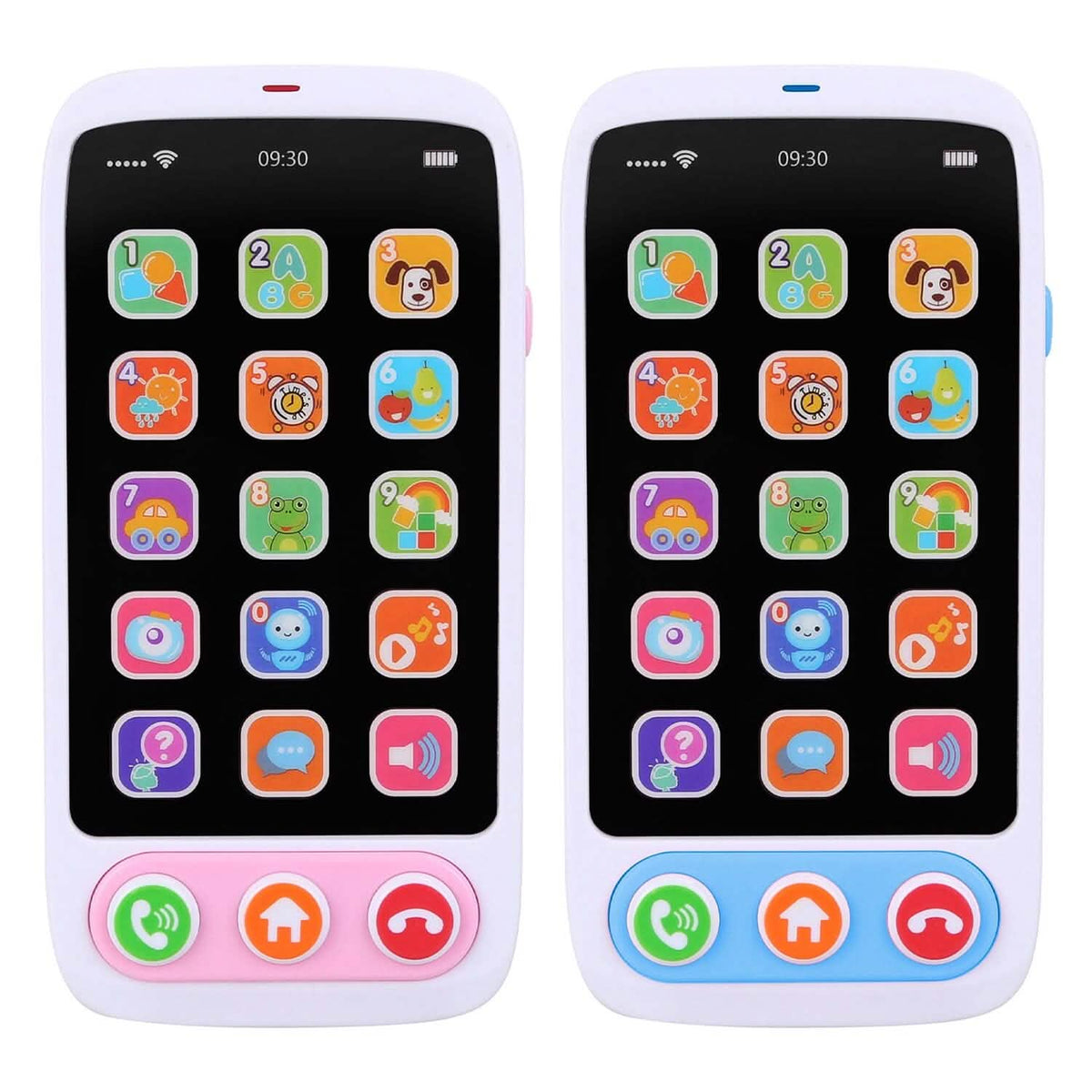 Interactive Educational Phone with Music Light Baby Infant Toy