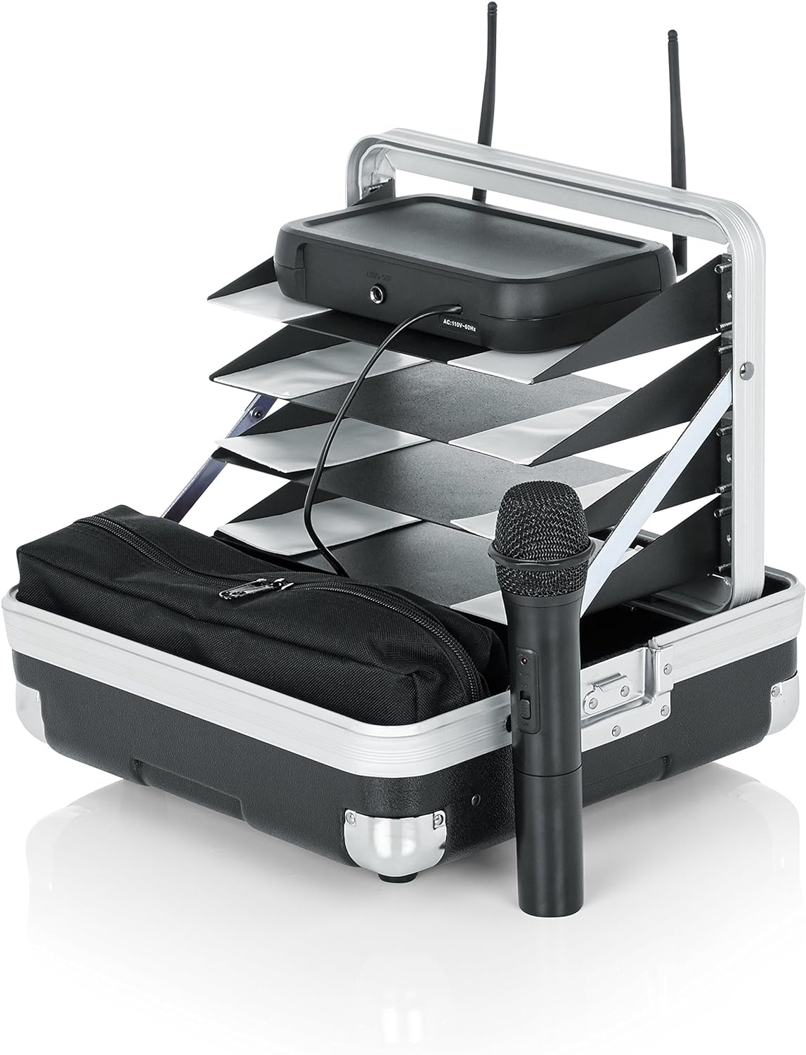 New - Gator GM-4WR 4 Wireless Systems Case