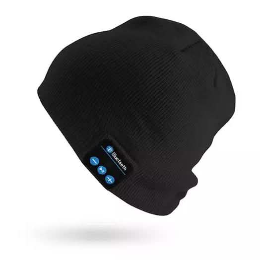 Wireless Bluetooth Headphones Beanie Built In Beanie