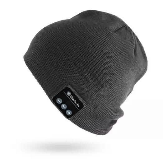 Wireless Bluetooth Headphones Beanie Built In Beanie