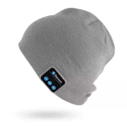 Wireless Bluetooth Headphones Beanie Built In Beanie
