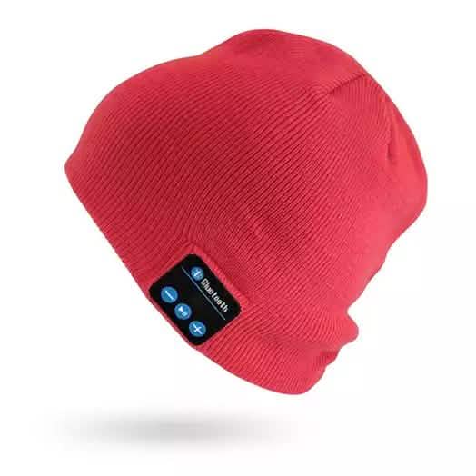 Wireless Bluetooth Headphones Beanie Built In Beanie
